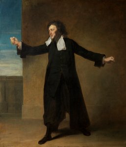 Charles Macklin como Shylock em "O Mercador de Veneza", de Shakespeare, Covent Garden, c.1768
